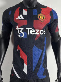 24-25 Man Utd Red Black Player Version Training shirts