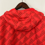 23-24 Sao Paulo Red Windbreaker