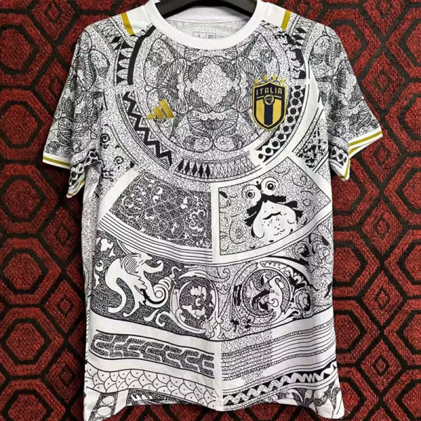 23-24 Italy White Black Concept Special Edition Training Shirts #ad