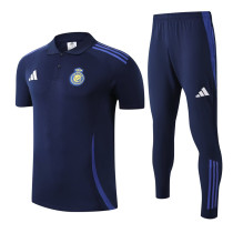 25-26 AL-Nassr Royal blue Polo Tracksuit