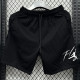 M16 Jordan Black Pure Cotton Fabric Casual Short Pants