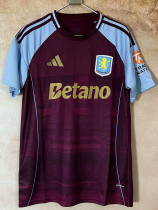 25-26 Aston Villa Red Special Edition Fans Soccer Jersey