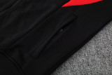 2025 AD Black Jacket Tracksuit #2308