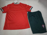 25-26 Portugal Home Kids Soccer Jersey *PM