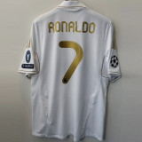 2011-2012 RMA Home Long Sleeve Retro Soccer Jersey (长袖)