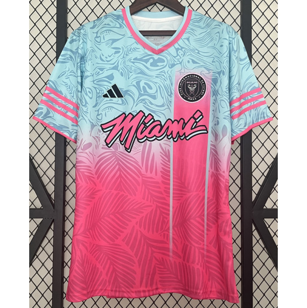 24-25 Inter Miami Pink Blue Special Edition Fans Soccer Jersey