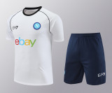 24-25 Napoli White Training Short Suit