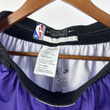 22-23 SUNS Retro Purple Shorts Pants