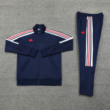 2024 AD Royal blue Jacket Tracksuit #AJ20