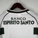 2001-2002 Sporting Lisbon Home Long Sleeve Retro Soccer Jersey (长袖)