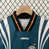 1996 Germany Away Kids Retro Soccer Jersey