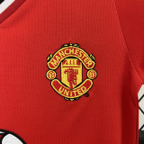 2000-2002 Man Utd Home Kids Retro Soccer Jersey