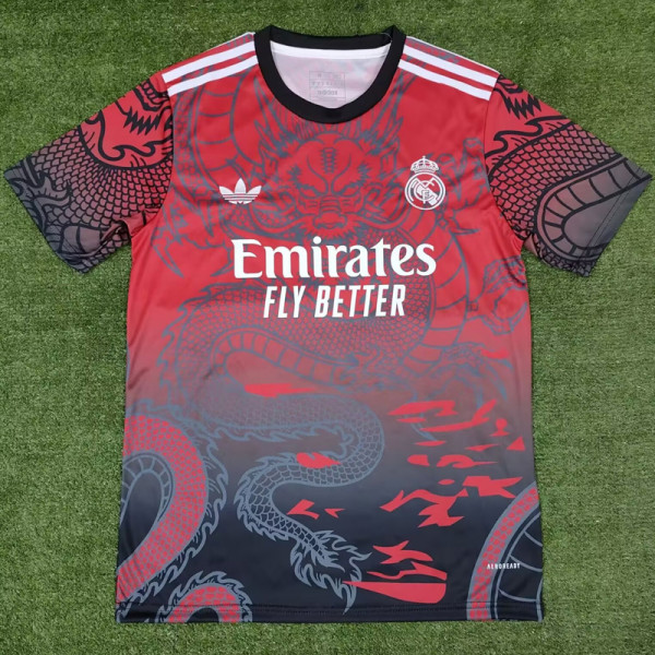 24-25 RMA Red Black Special Edition Training Shirts *三叶草红黑