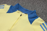 24-25 Ajax Yellow Half Pull Tracksuit (半拉链)