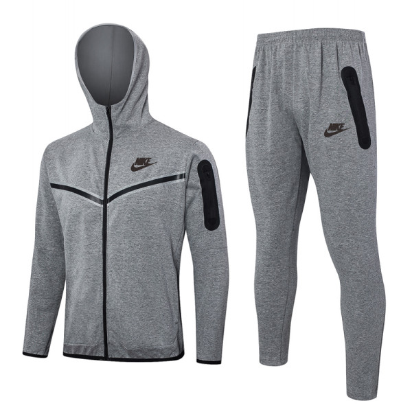 2024 NK Grey Hoodie Jacket Tracksuit #F586
