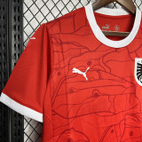 24-25 Austria Home Fans Soccer Jersey