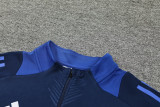 24-25 Al-Nassr Royal blue Half Pull Tracksuit (半拉链)