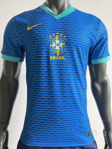 24-25 Brazil Away Player Version Soccer Jersey