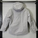 2024 DST Cotton Thickened warm Grey Outdoor Jackets #A802加棉冲锋衣