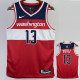 22-23 Wizards POOLE #13 Red Top Quality Hot Pressing NBA Jersey