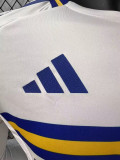 24-25 Boca Juniors Away Long Sleeve Player Version Soccer Jersey (长袖球员)
