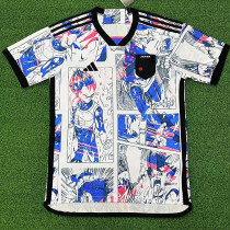 22-23 Japan Anime Edition White Fans Soccer Jersey