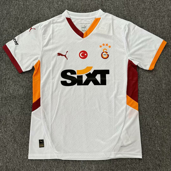 24-25 Galatasaray Away Fans Soccer Jersey *右袖广告