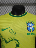 22-23 Brazil Yellow Special Edition Player Version Soccer Jersey