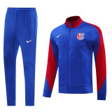 24-25 BAR Fancy blue Jacket Tracksuit #01