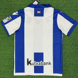 24-25 Real Sociedad Home Fans Soccer Jersey