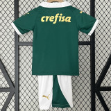 24-25 Palmeiras Home Kids Soccer Jersey