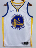 22-23 WARRIORS PAYTON II #0 White Top Quality Hot Pressing NBA Jersey (V领)