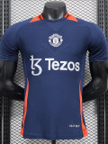 24-25 Man Utd Blue Player Version Training shirts