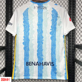 24-25 Malaga Home Fans Soccer Jersey