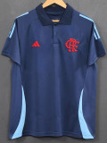 25-26 Flamengo Royal Blue Polo Short Sleeve