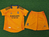 24-25 RMA Away Kids Player Version Soccer Jersey (球员童装)