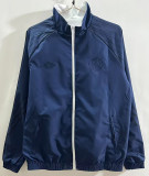 24-25 PSG Royal blue & White Double Sided Windbreaker (双面风衣)