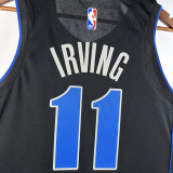 23-24 Dallas Mavericks IRVING #11 Black City Edition Top Quality Hot Pressing NBA Jersey(V领)