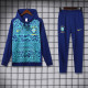 24-25 Brazil Blue Hoodie Tracksuit (卫衣套装)