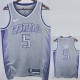 22-23 Kings FOX #5 Grey City Edition Top Quality Hot Pressing NBA Jersey