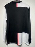 2019-2020 JUV Home Retro Long Sleeve Soccer Jersey (长袖)