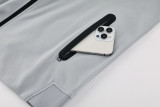2024 NK Grey Hoodie Jacket Tracksuit #NM07