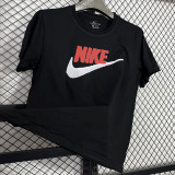 T254 NK Black High Quality Casual T-Shirt