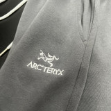 W4纯棉卫裤 ARC-TERYX Grey Top Quality Sweatpants (Have Pocket)