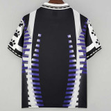 1997-1998 RMA Away Black Retro Soccer Jersey