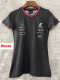 2024 F1 Formula One Mercedes Women Black Racing Suit (女) 圆领