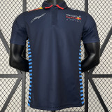 2024 F1 Red Bull #11 Polo Royal Blue Racing Suit (有领)