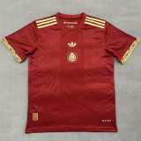 25-26 Mexico Special Edition Red Fans Soccer Jersey *三叶草
