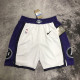 22-23 LAKERS White City Edition Top Quality NBA Pants