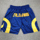 Rams Blue City Edition Top Quality NFL Pocket Pants *公羊